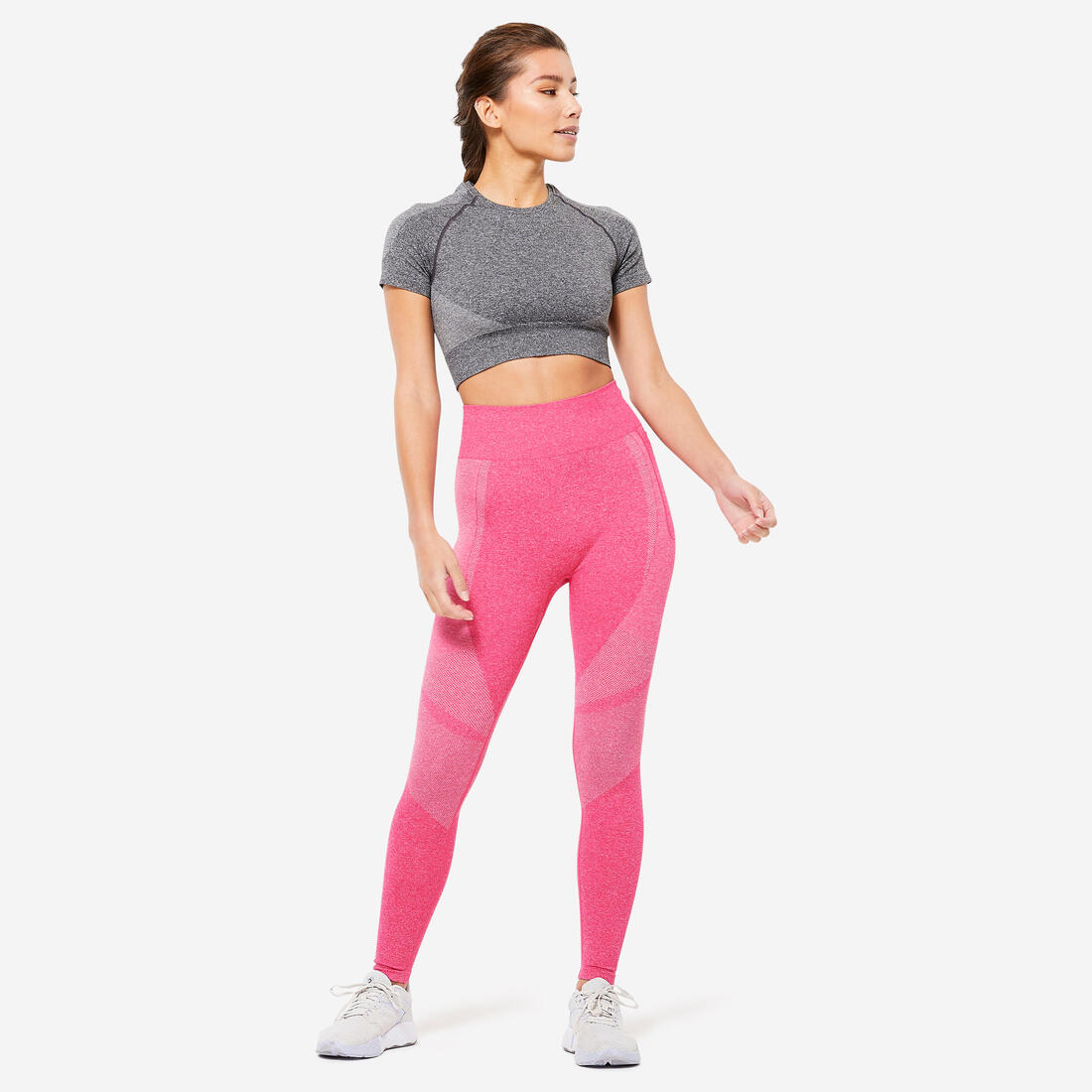 Legging poche téléphone taille haute Fitness Seamless