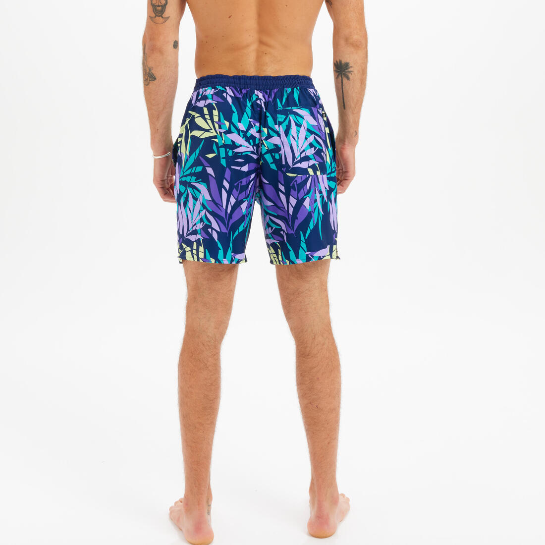 Boardshort surf 100 long surfergirl blue