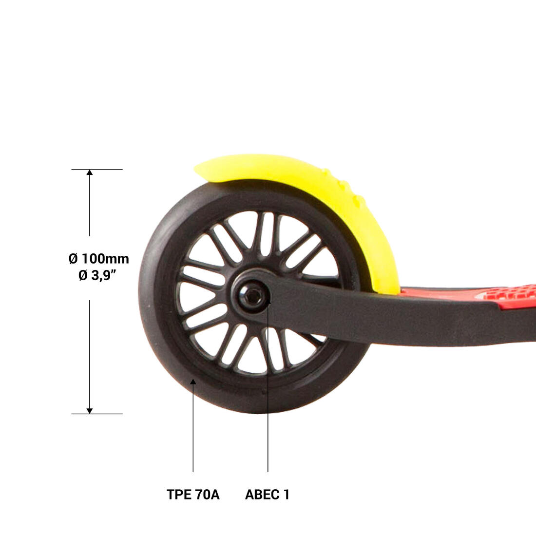 TROTTINETTE 3 ROUES ENFANT B1 STRUCTURE NUE