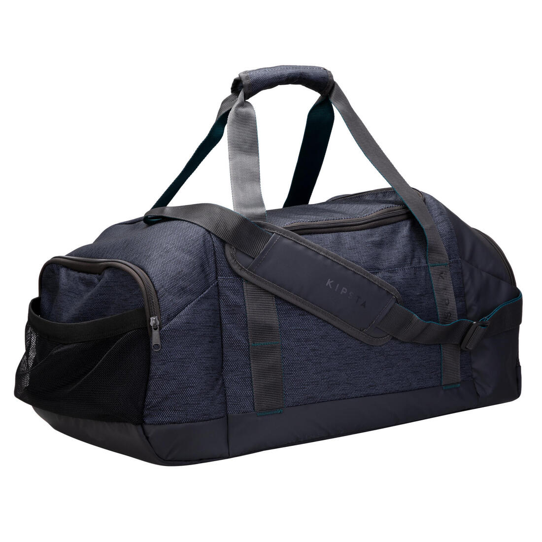 Sac de sport rigide et déperlant 55L,  noir et