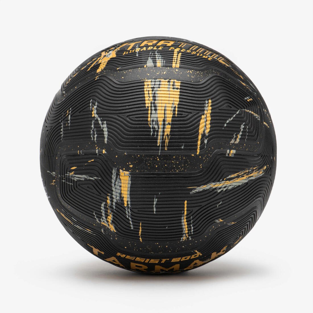 Ballon de basketball taille 7 - Resist 900 jaune noir