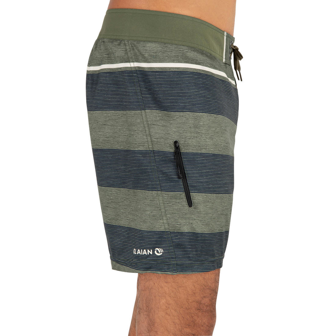 Surf boardshort court 500 lines green