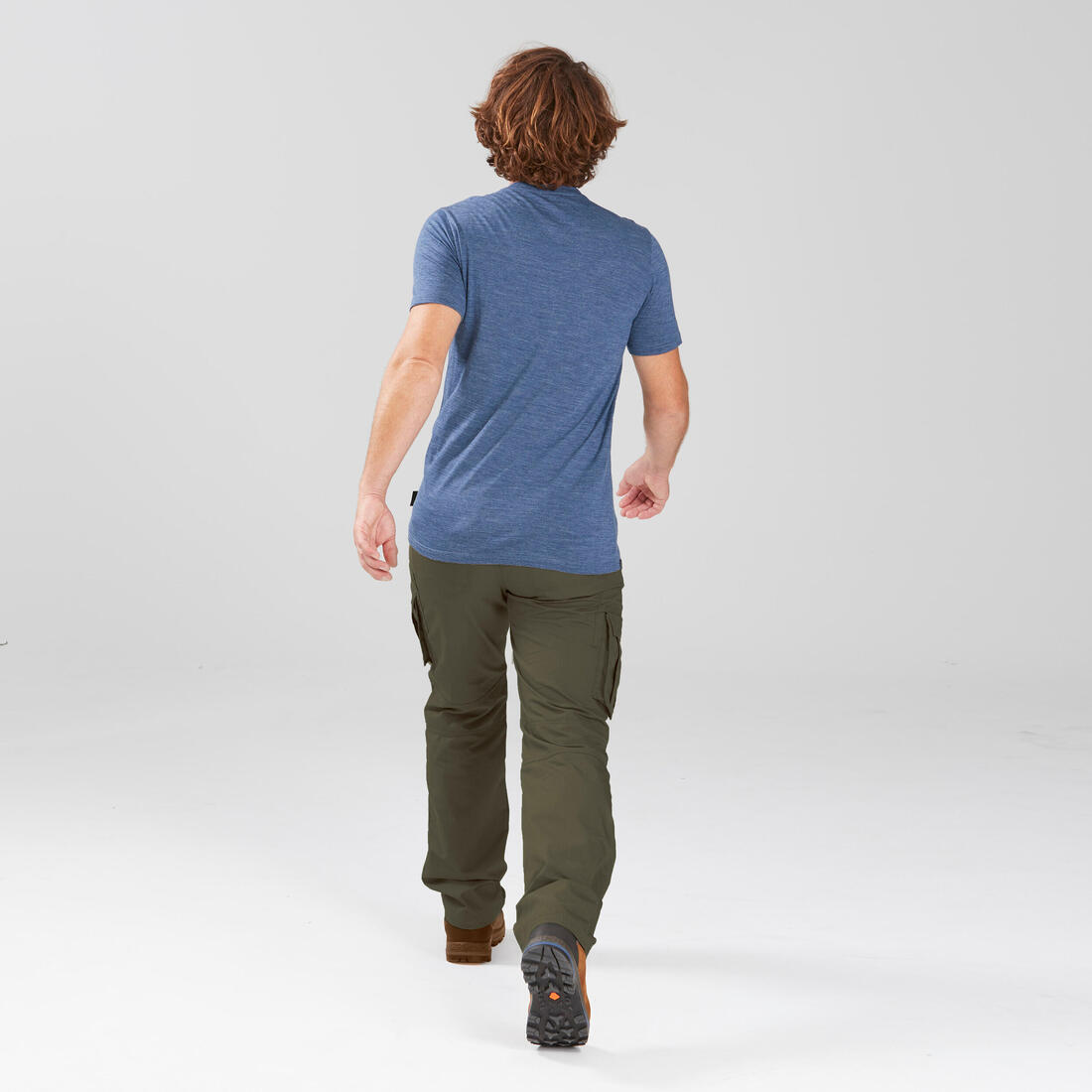 Pantalon cargo de trek voyage - travel 500 homme