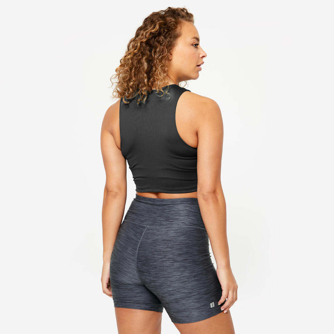 Débardeur crop top fitness femme