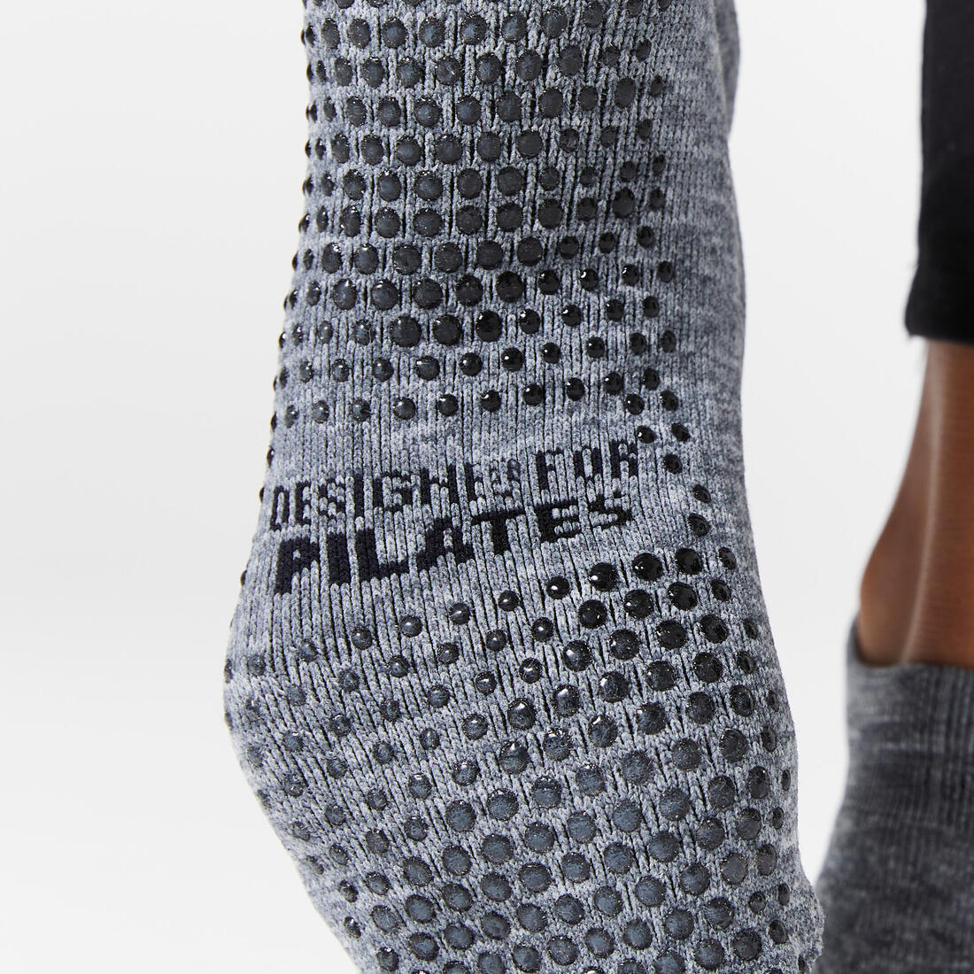 Chaussettes antidérapantes Fitness Femme - 500