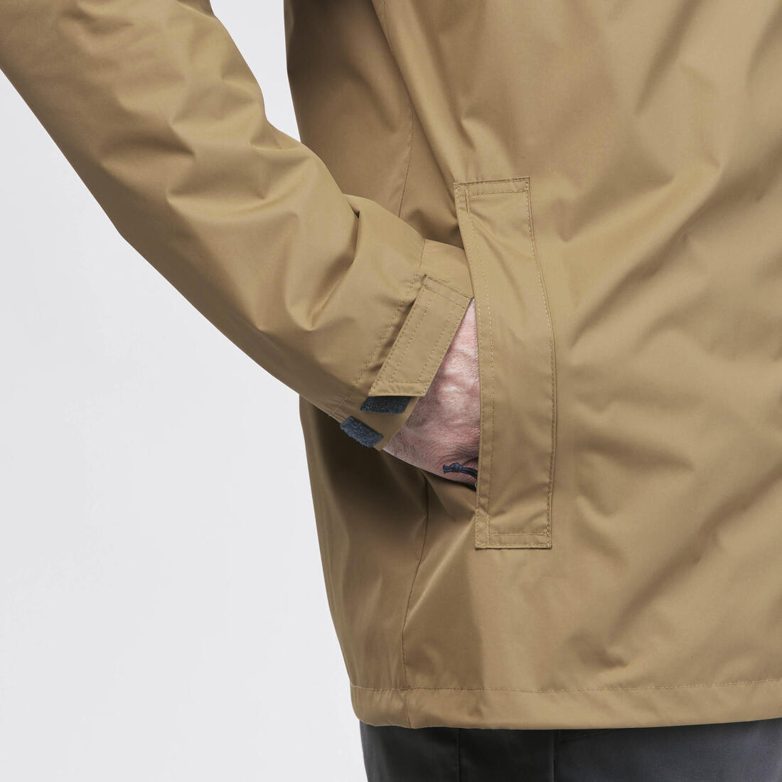 Veste imperméable de randonnée - nh500 imper - homme