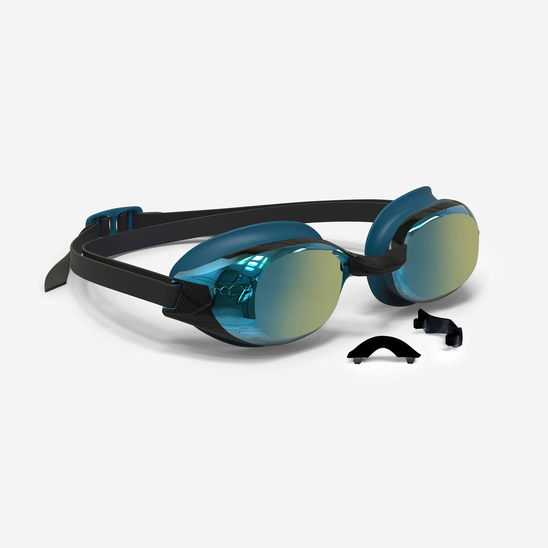 Lunettes de natation bfit - verres miroirs - taille unique