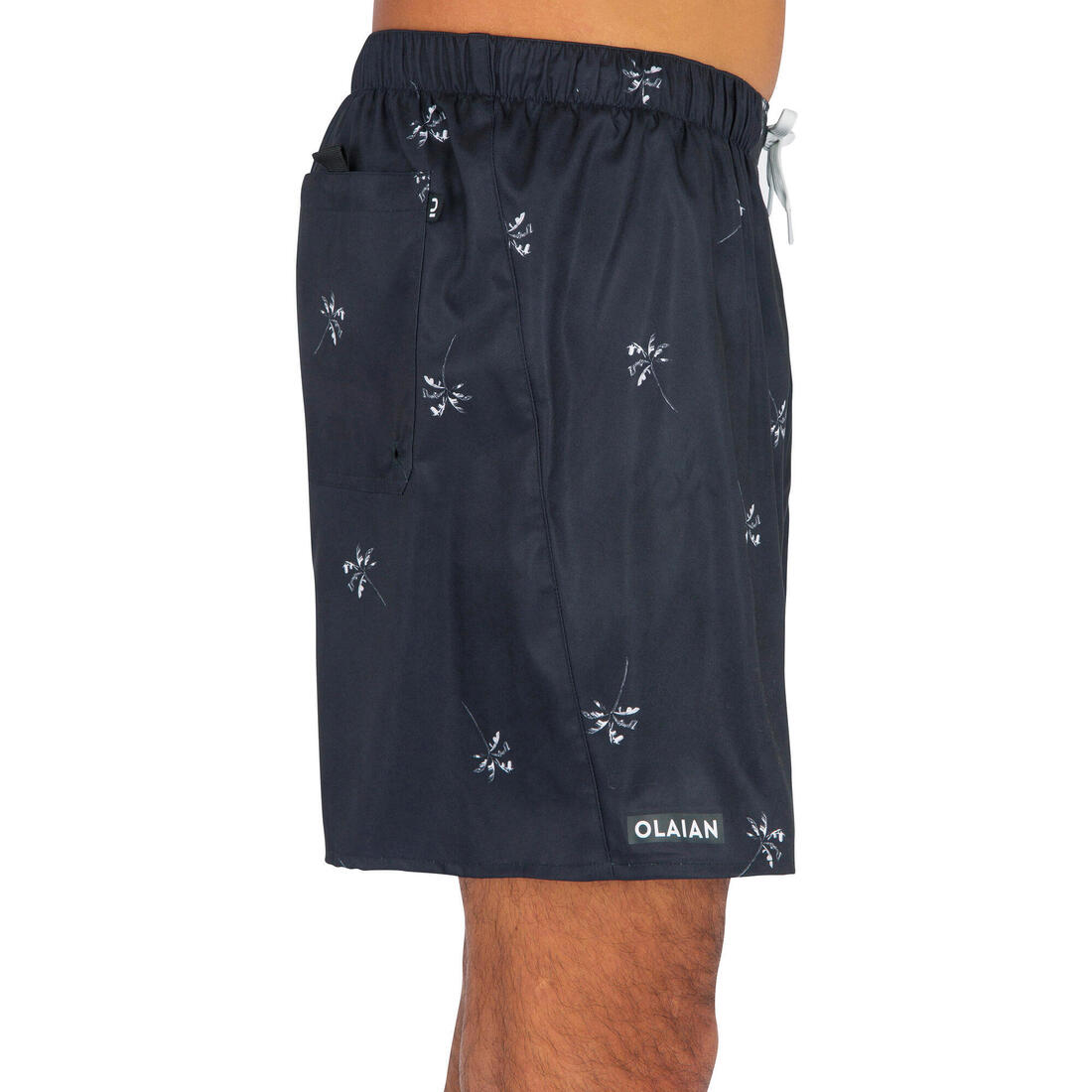 Surf boardshort court 100 Palm Black