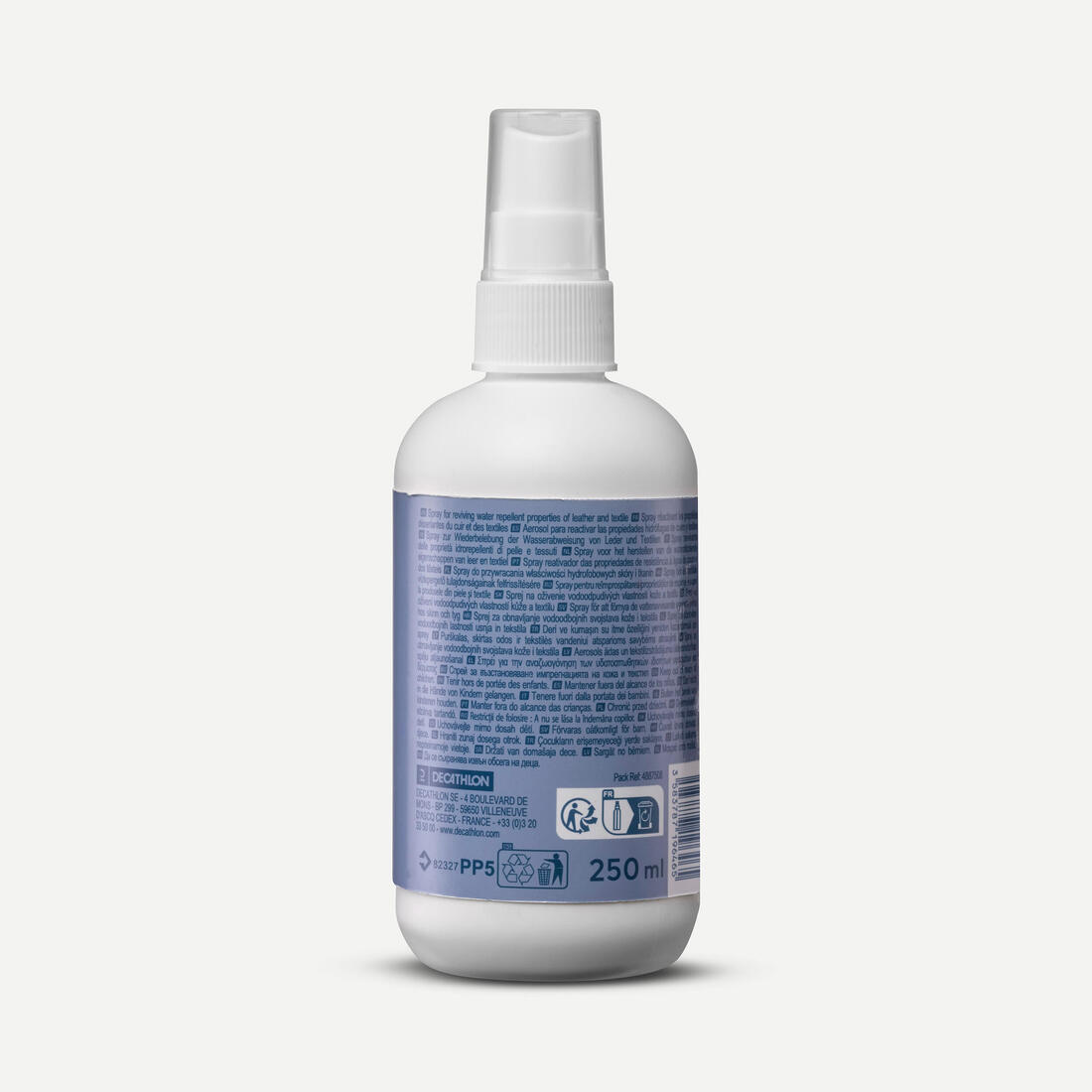 Spray réimperméabilisant sans gaz - réactivateur de déperlance - 250ml