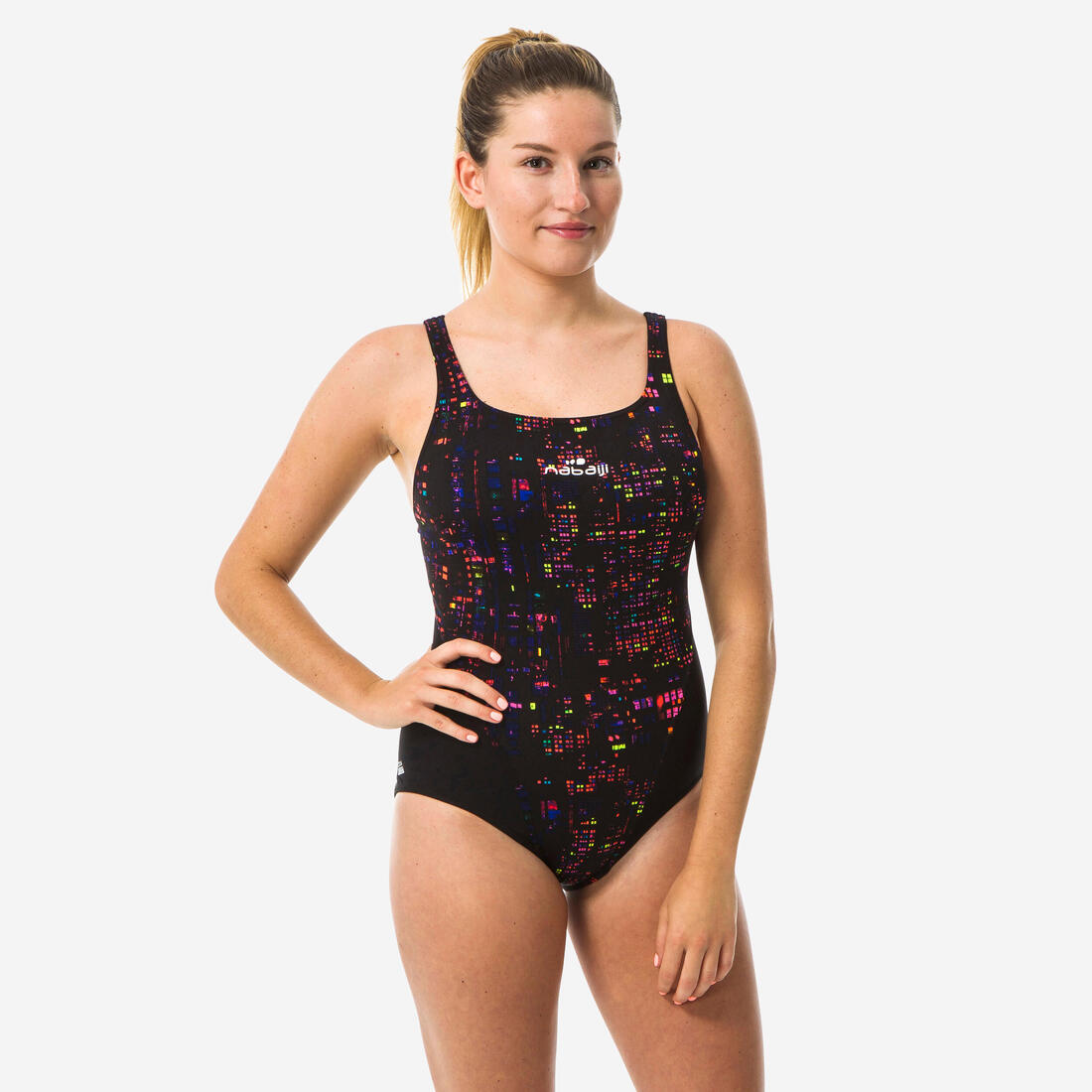 Maillot de bain de natation une pièce femme résistant au chlore Kamiye imo