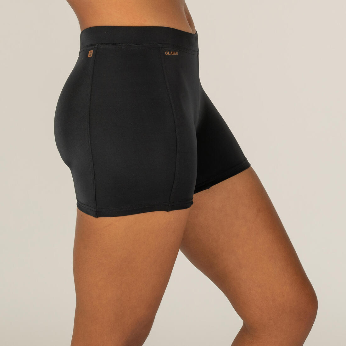 Bas de maillot de bain shorty Femme - reva noir