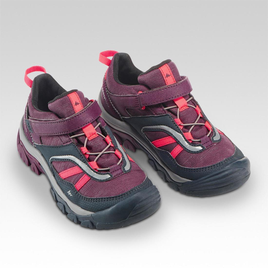 Chaussures imperméables de randonnée enfant  -CROSSROCK - 28 AU 34