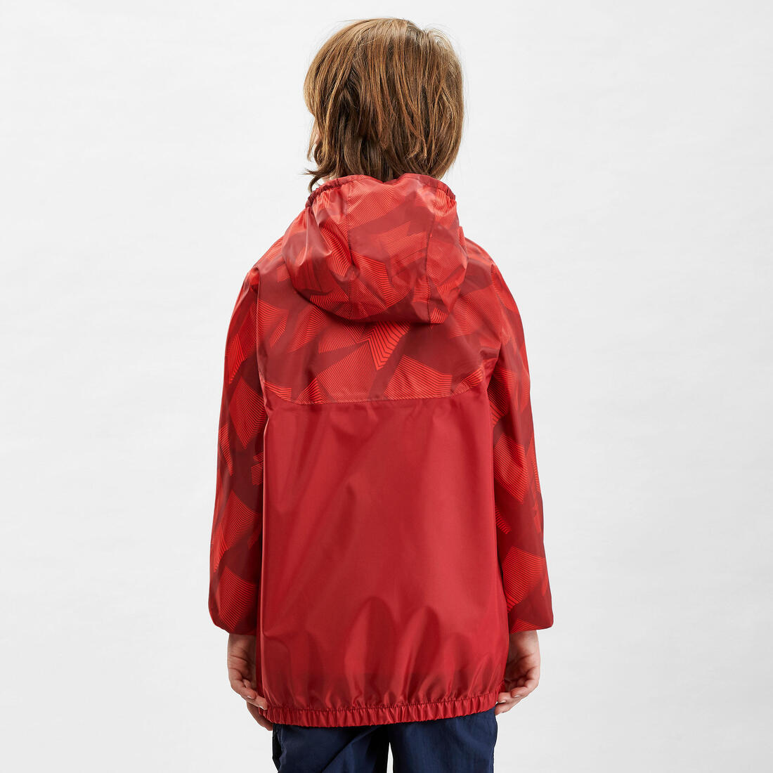 Veste imperméable de randonnée - MH100 zip - enfant 7-15 ans