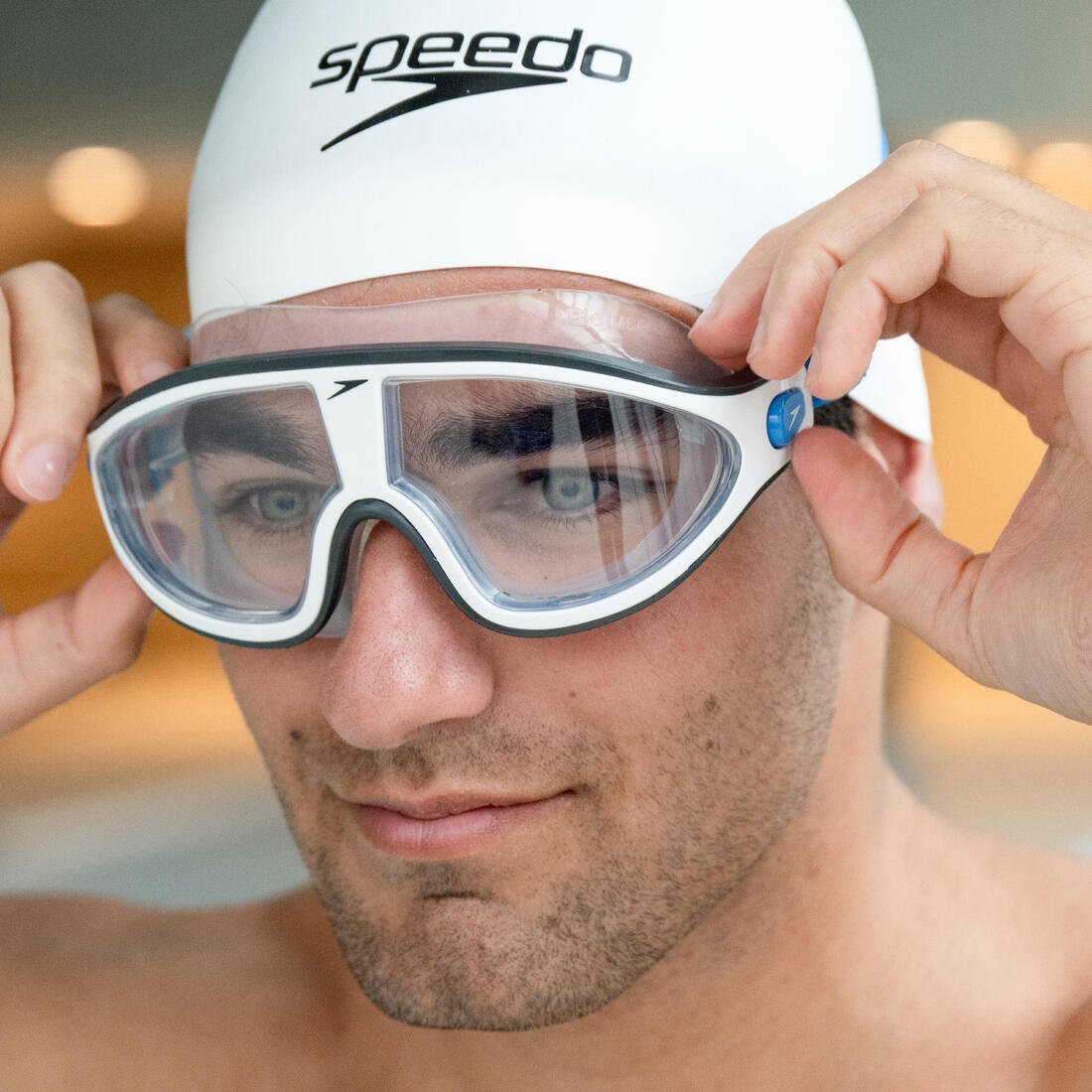 Masque de natation Speedo Masque Rift Bleu Clair