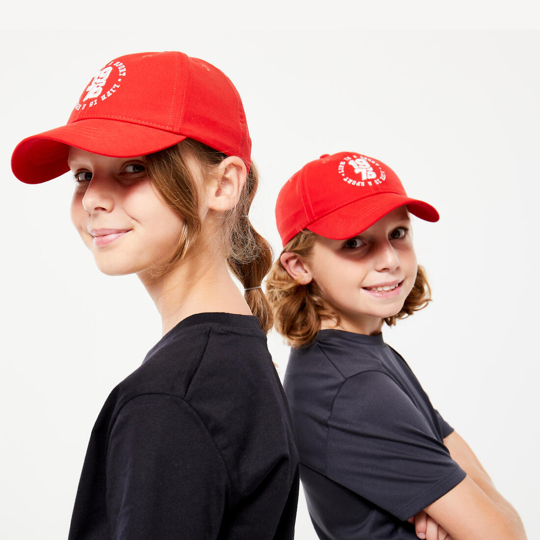 Casquette enfant respirante réglable mixte