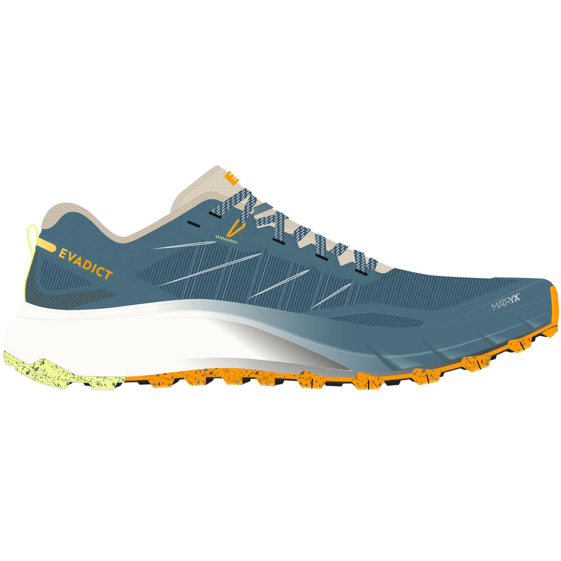 Chaussures de trail running homme EVADICT MT CUSHION 2 Noires Edition limitée