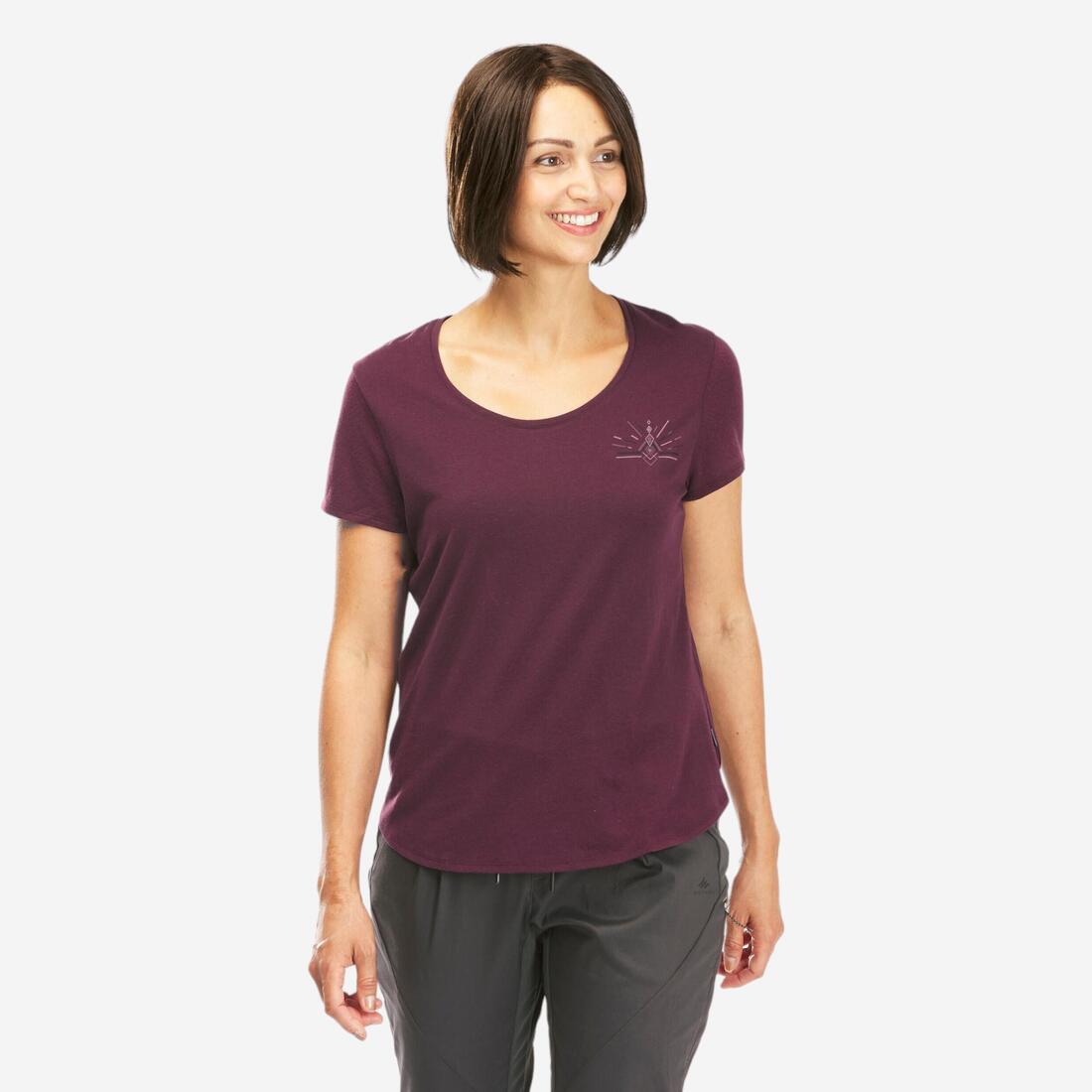 T-shirt de randonnée - NH500 - Femme