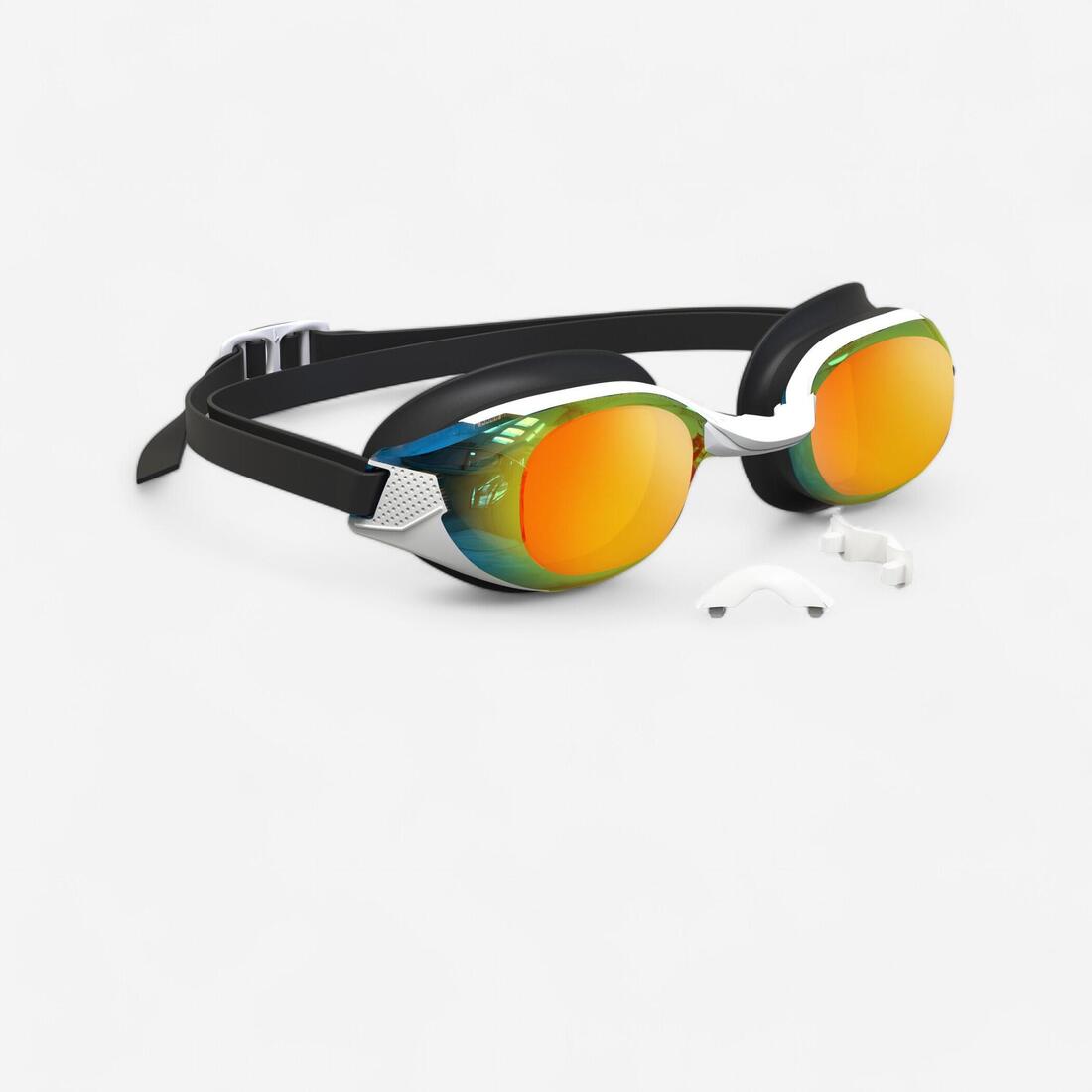 Lunettes de natation bfit - verres miroirs - taille unique