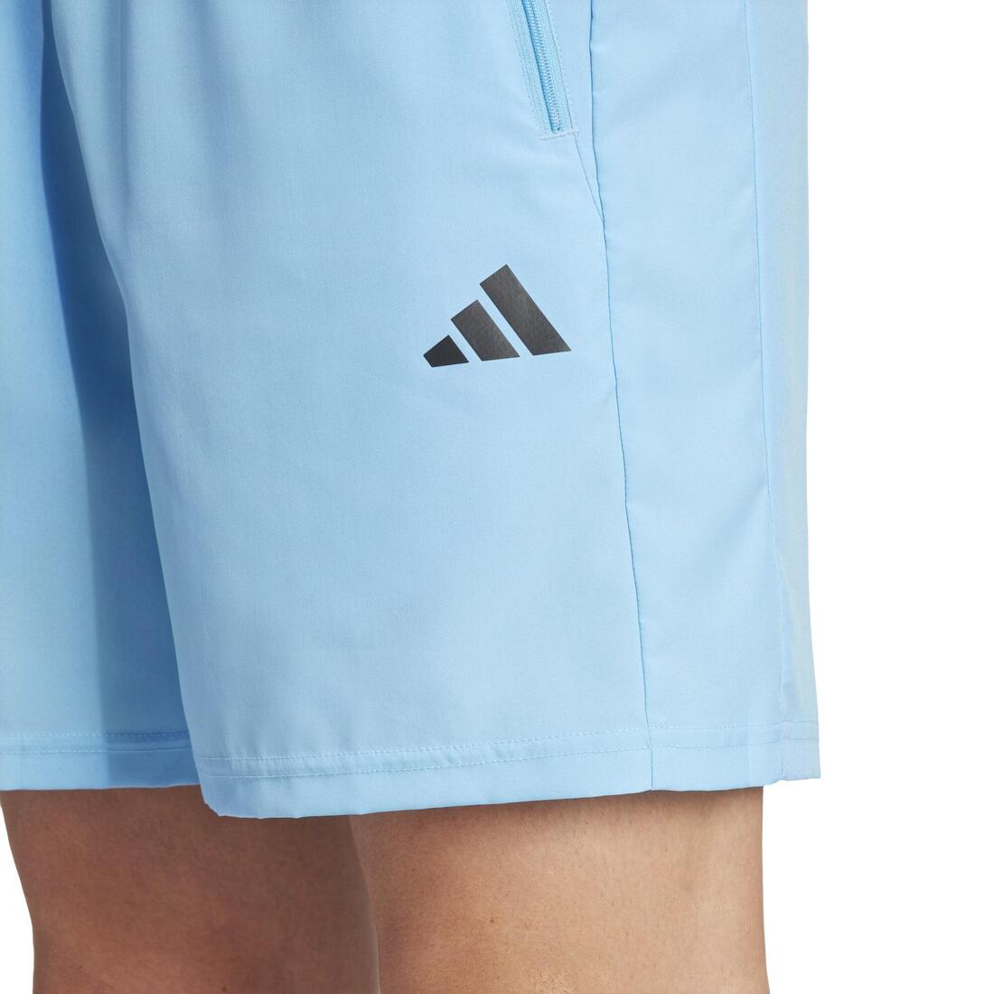 SHORT DE FITNESS CARDIO ADIDAS HOMME BLEU