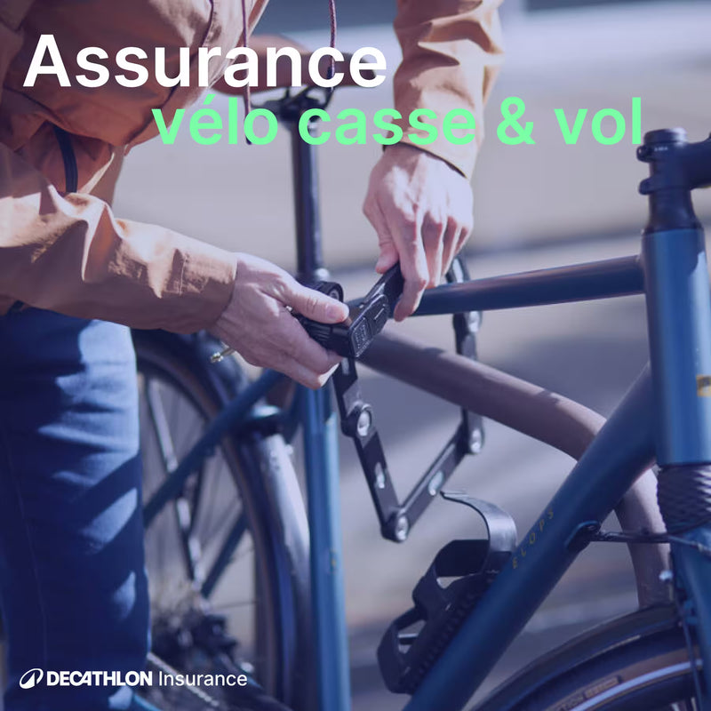 Assurance casse & vol vélo de 0 à 119,99 euros - 1 an