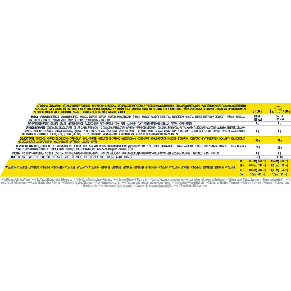 Boisson isotonique poudre ISO 650g