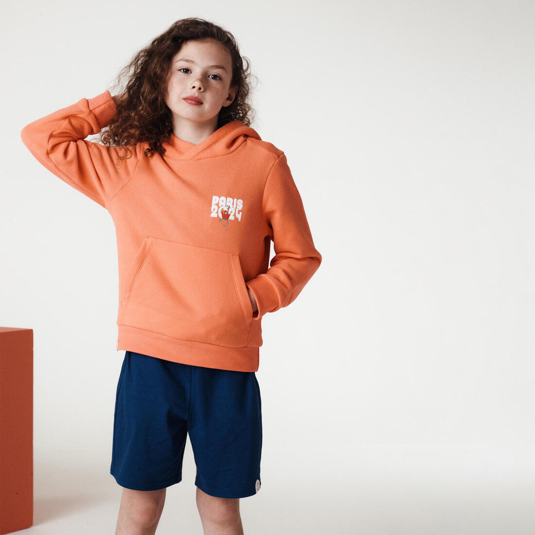 Short Les Mascottes de Paris 2024 Enfant