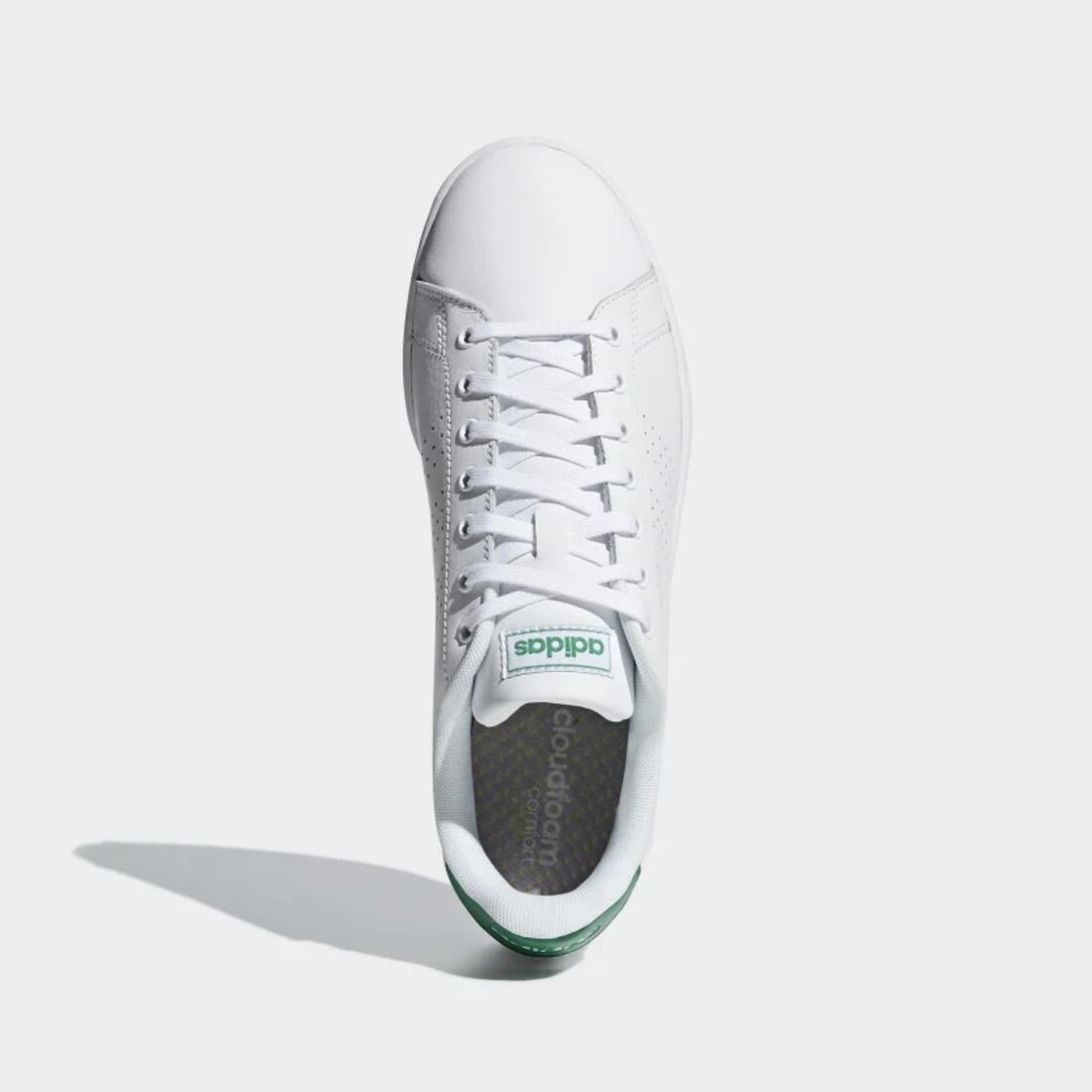 Baskets à lacets enfant - ADIDAS ADVANTAGE blanc