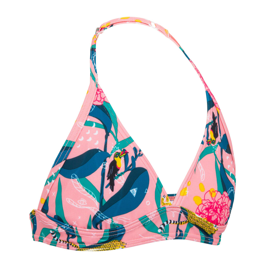 HAUT DE MAILLOT DE BAIN FOULARD FILLE 100