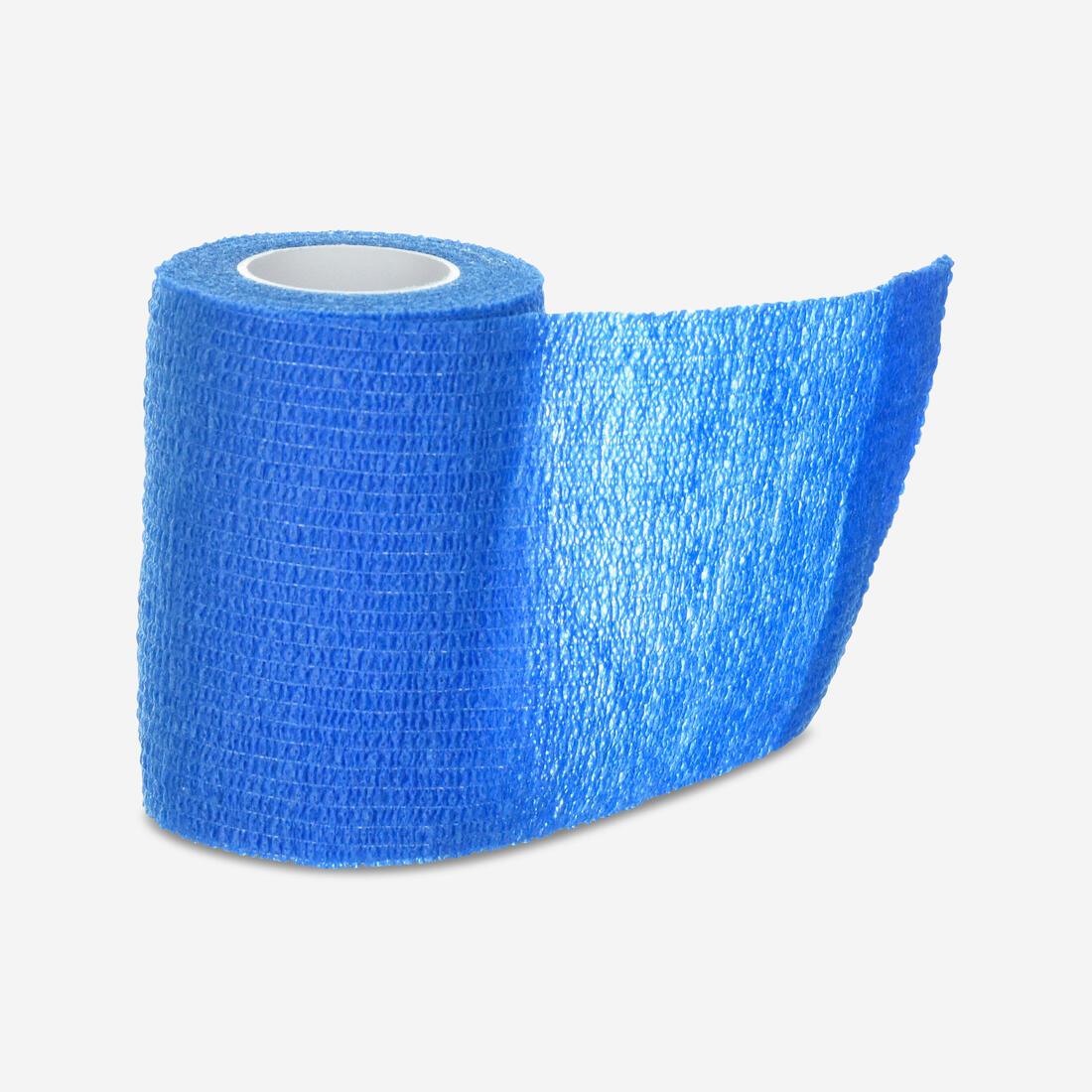 Bande de maintien cohésive repositionnable 7,5 cm x 4,5 m bleue