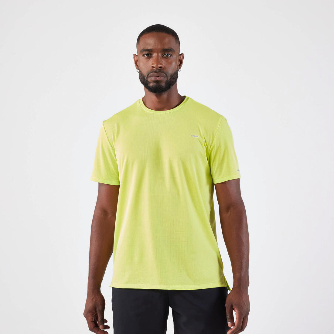 T-shirt de running respirant homme - kiprun run 500 dry