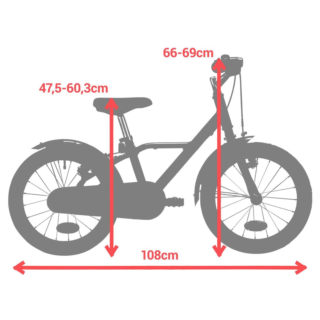 VELO 16 POUCES 4-6 ANS 900 ALU CITY BLEU