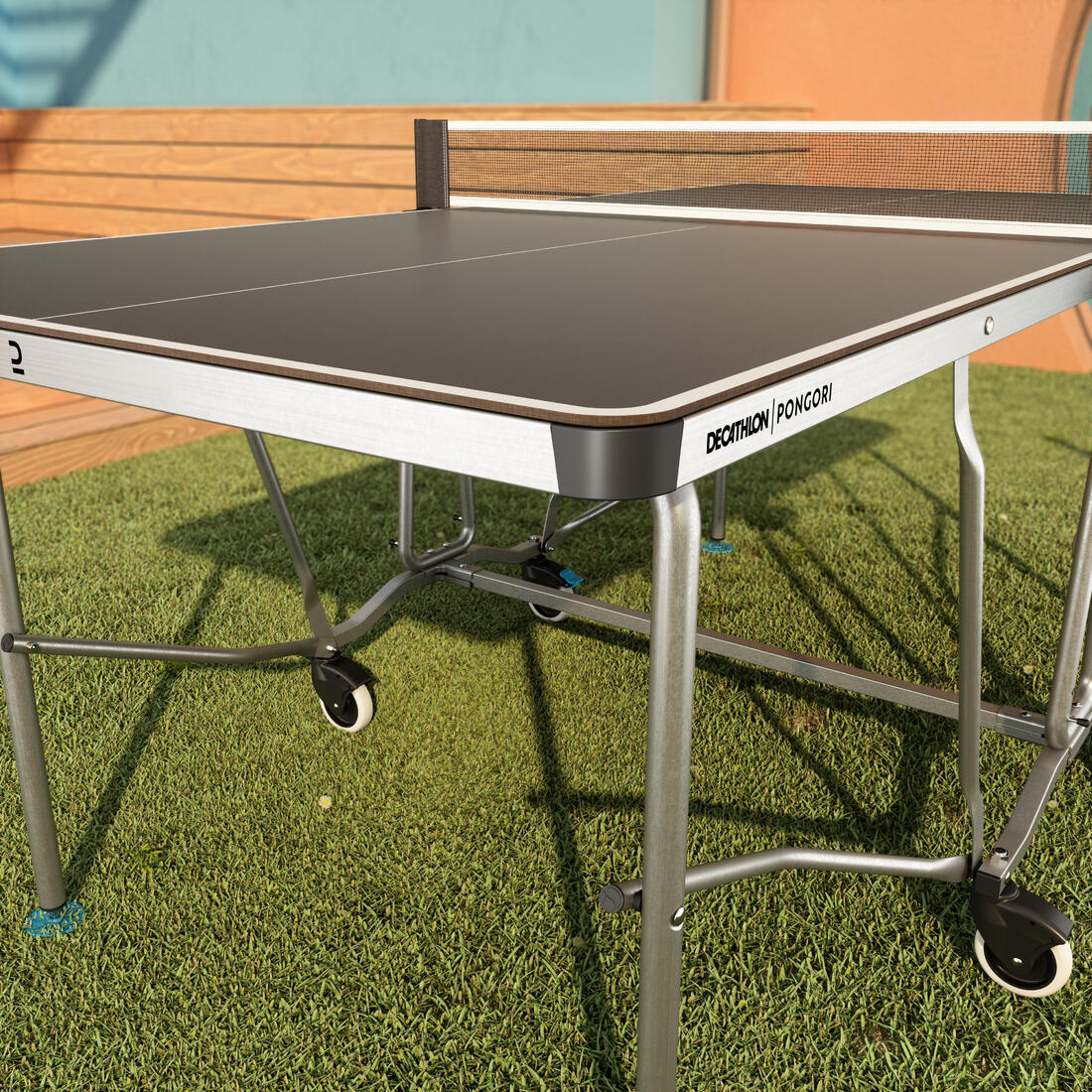 TABLE DE PING PONG PPT 530 MEDIUM OUTDOOR AVEC HOUSSE