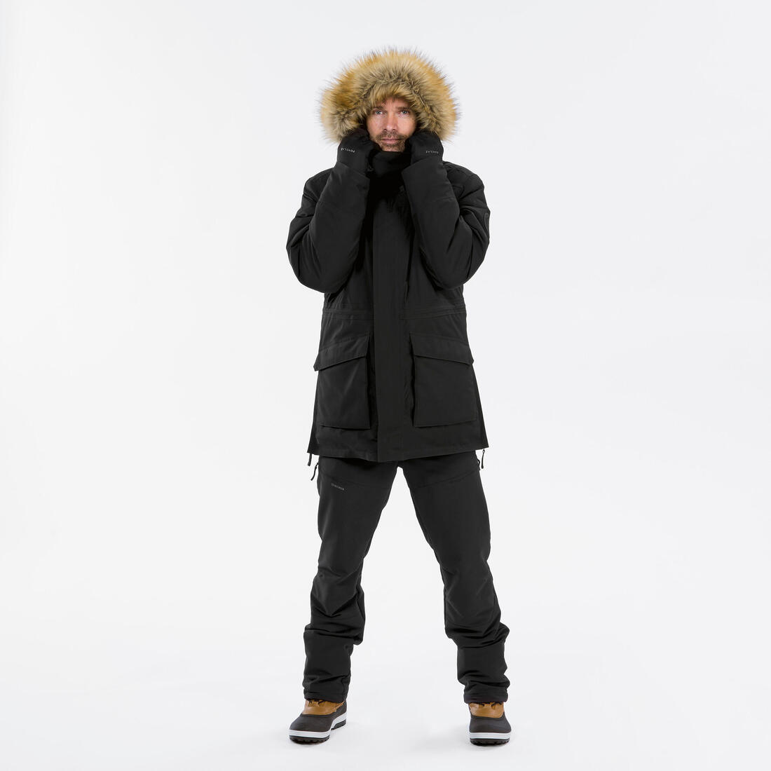 Parka hiver imperméable de randonnée - SH900 -20°C -  homme