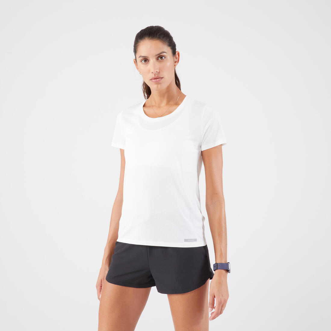 T-shirt de running respirant femme - kiprun run 100