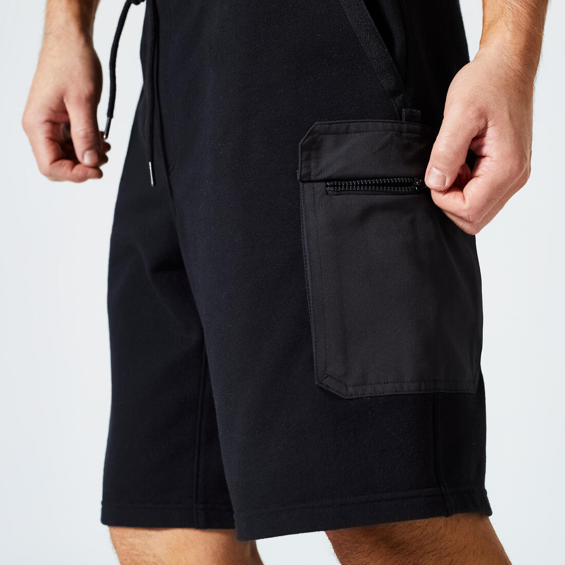 Short Cargo Fitness Homme - 520 noir