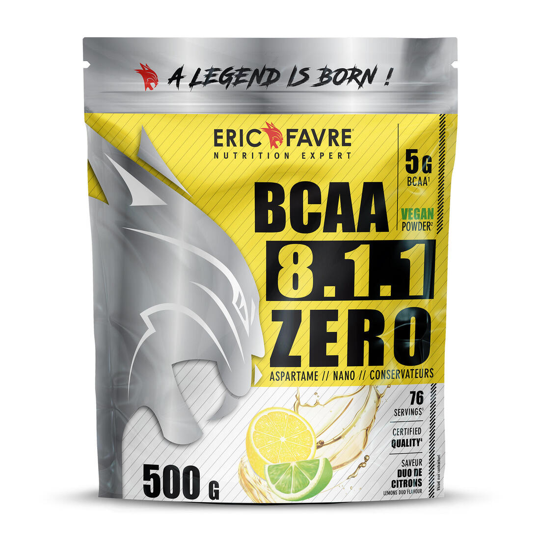 BCAA 8.1.1 ZERO VEGAN CITRONS