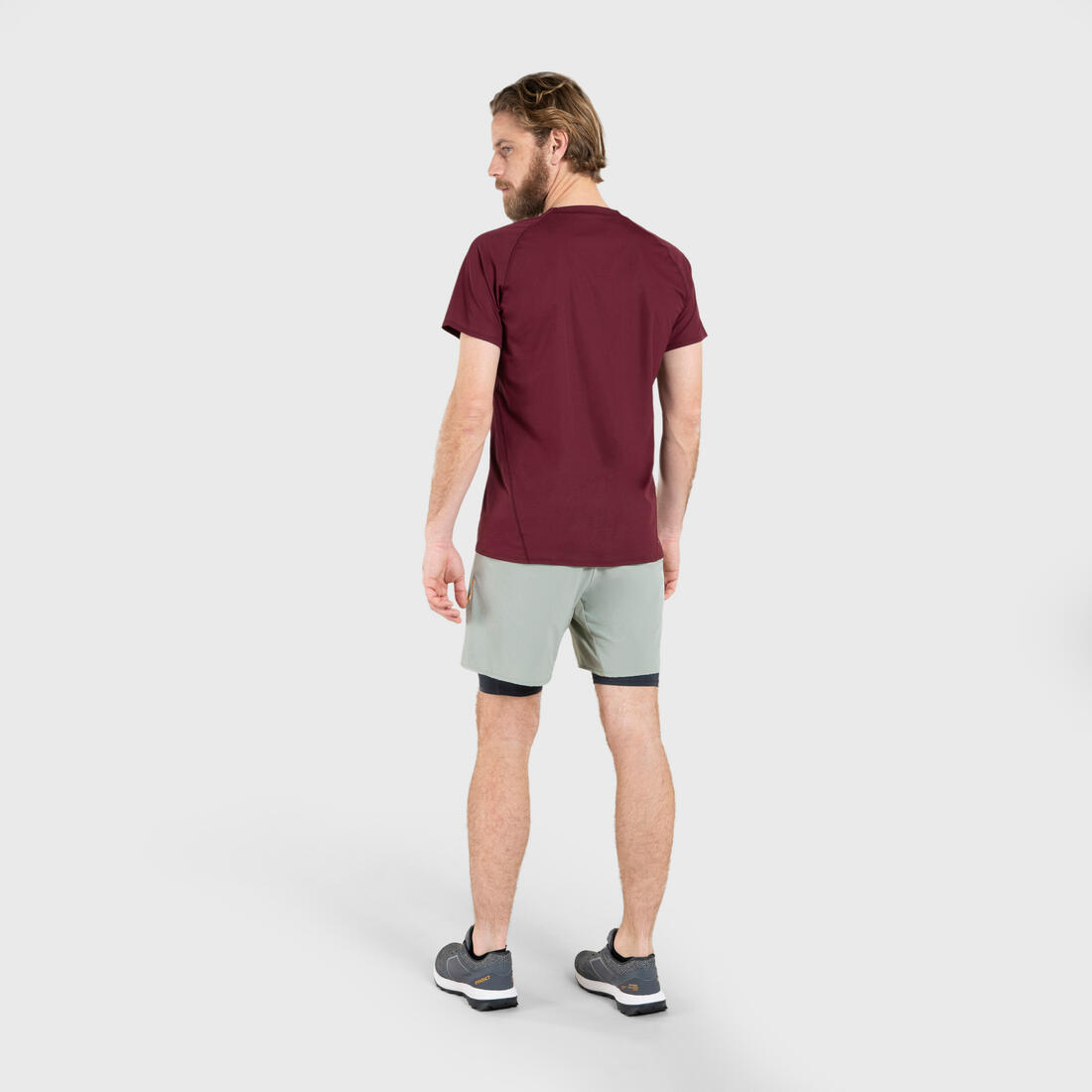 SHORT CUISSARD DE TRAIL RUNNING  CONFORT HOMME