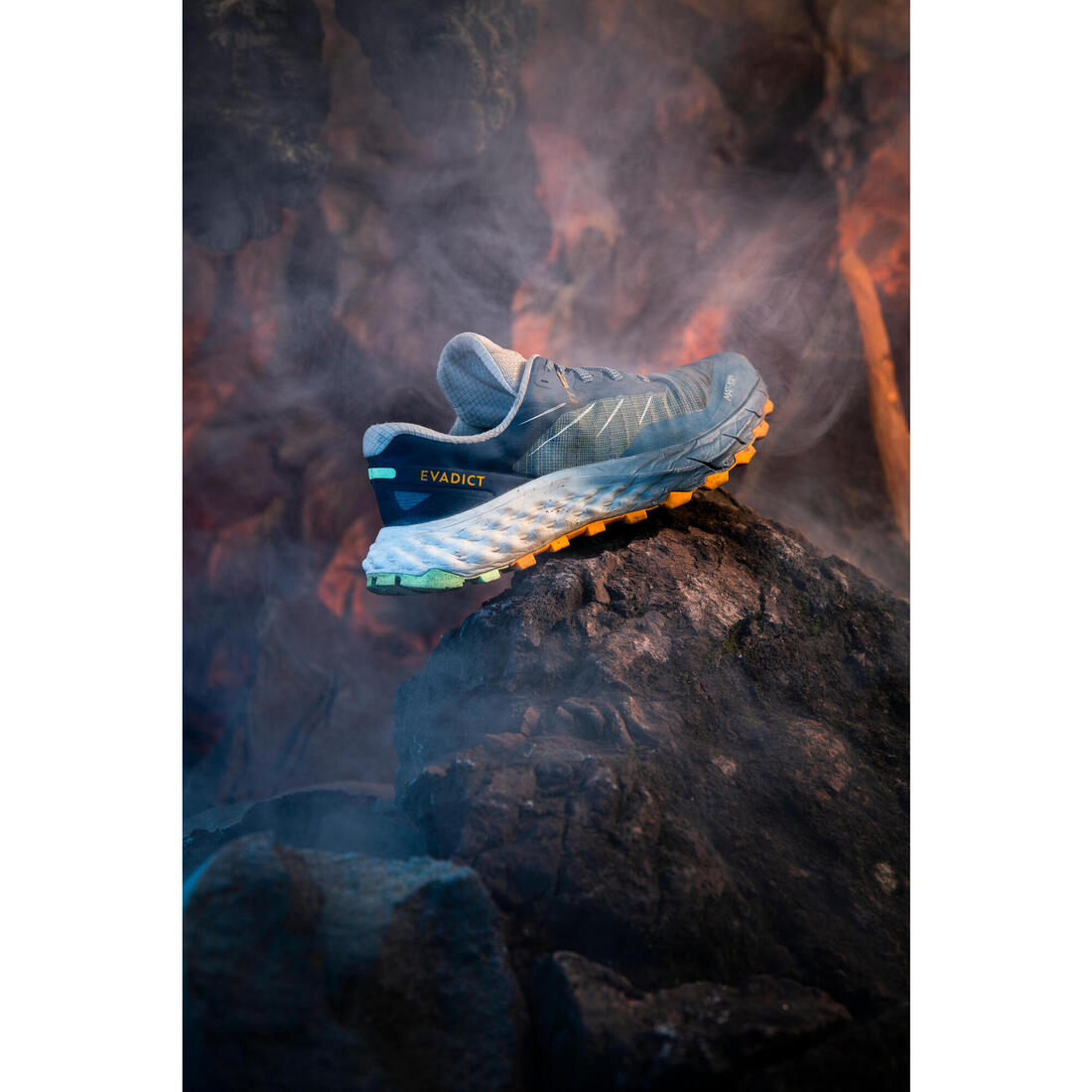 Chaussures de trail running homme EVADICT MT CUSHION 2 Noires Edition limitée