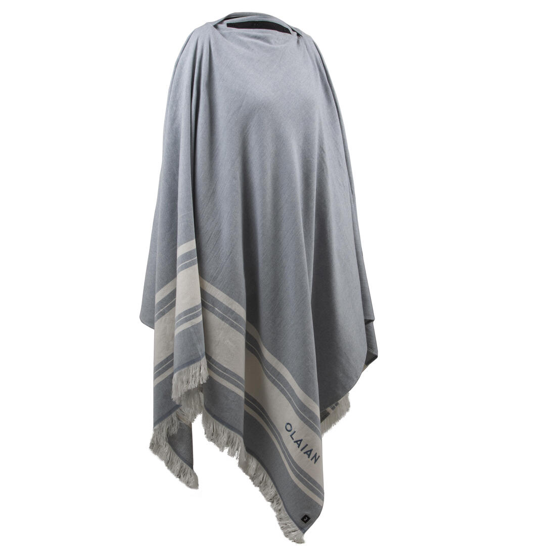 Serviette de plage poncho 190 x 190 cm