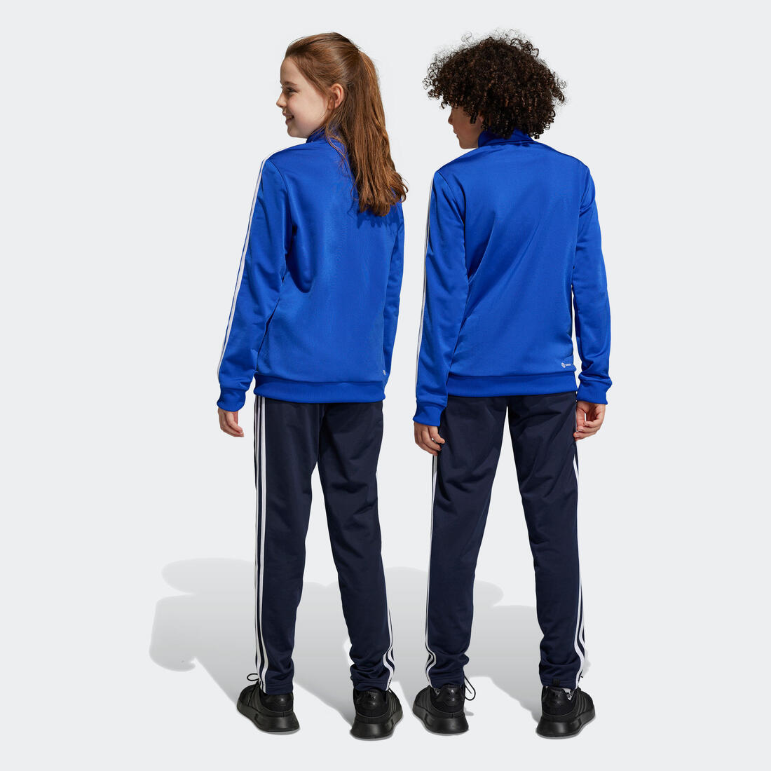 Survêtement colorblock de sport adidas enfant bleu rouge