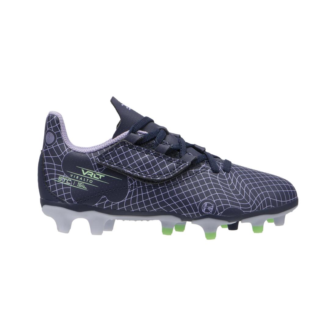 CHAUSSURES DE FOOTBALL ENFANT A SCRATCH VIRALTO I EASY FG NEBULA