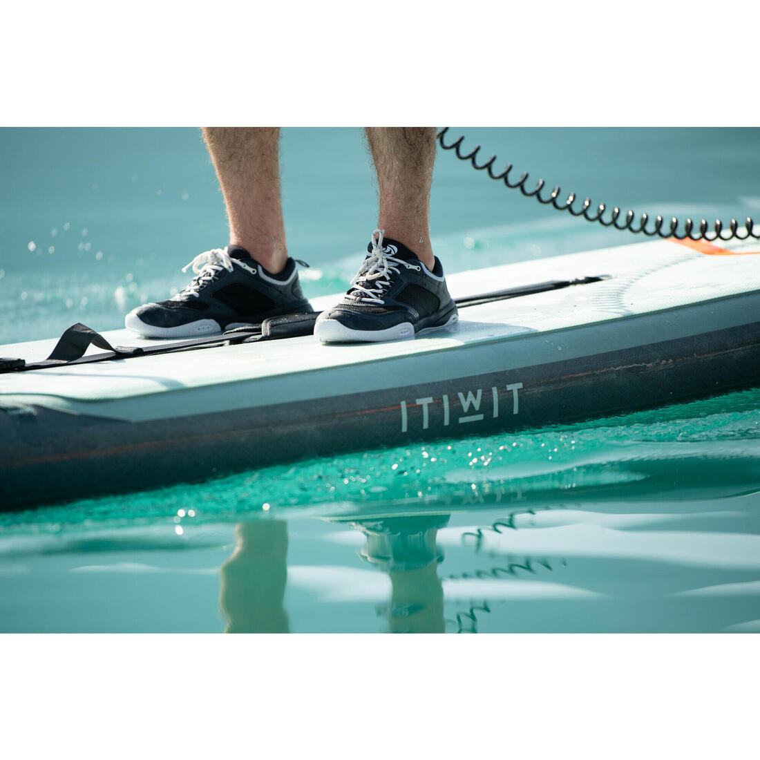 LEASH SPIRAL POUR STAND UP PADDLE DE RANDONNÉE