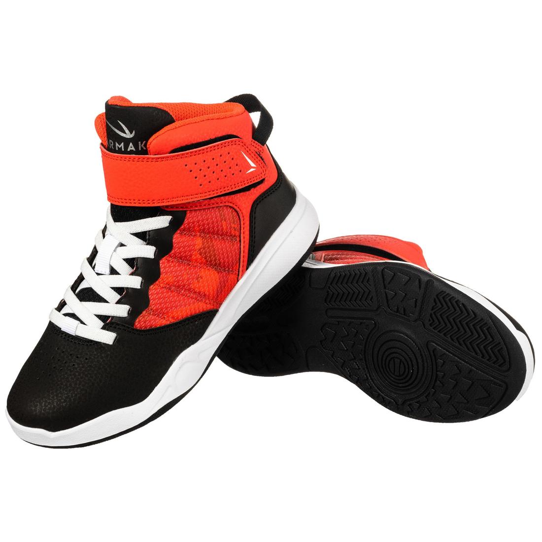 CHAUSSURES DE BASKETBALL ENFANT DEBUTANT - SE100 MARINE