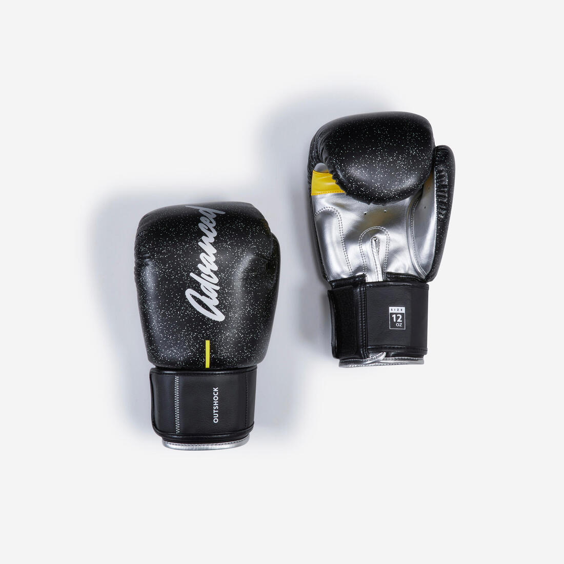 GANTS DE KICK-BOXING, MUAY-THAÏ 500 - NOIRS