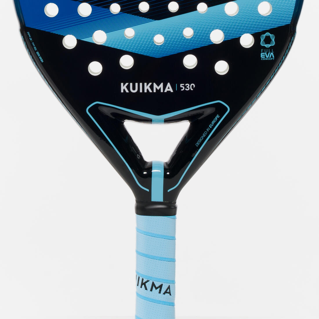 Raquette de padel adulte-Kuikma PR 530 bleu vert