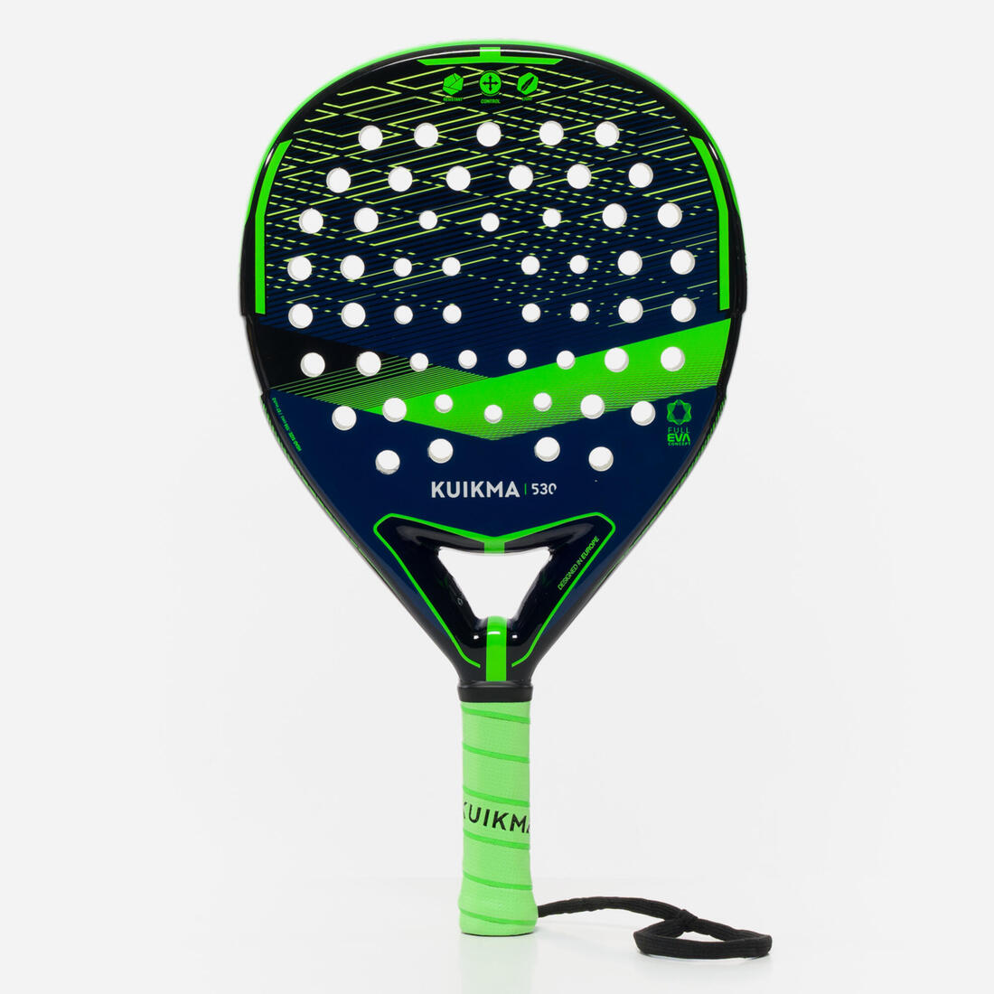 Raquette de padel adulte-Kuikma PR 530 bleu vert