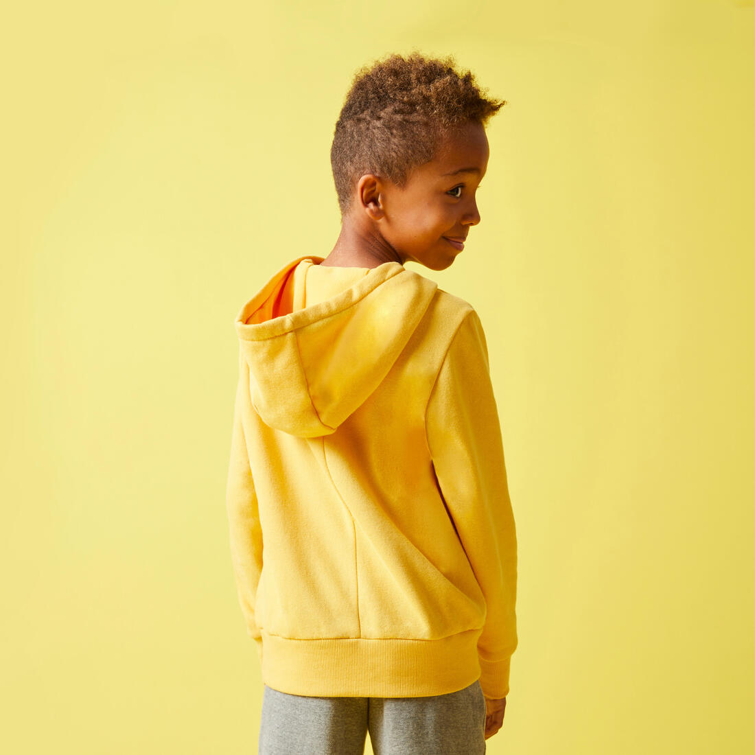 Sweat à capuche coton enfant imprimé