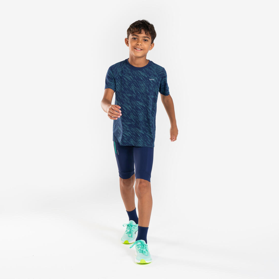 T-Shirt running sans couture Enfant - KIPRUN CARE