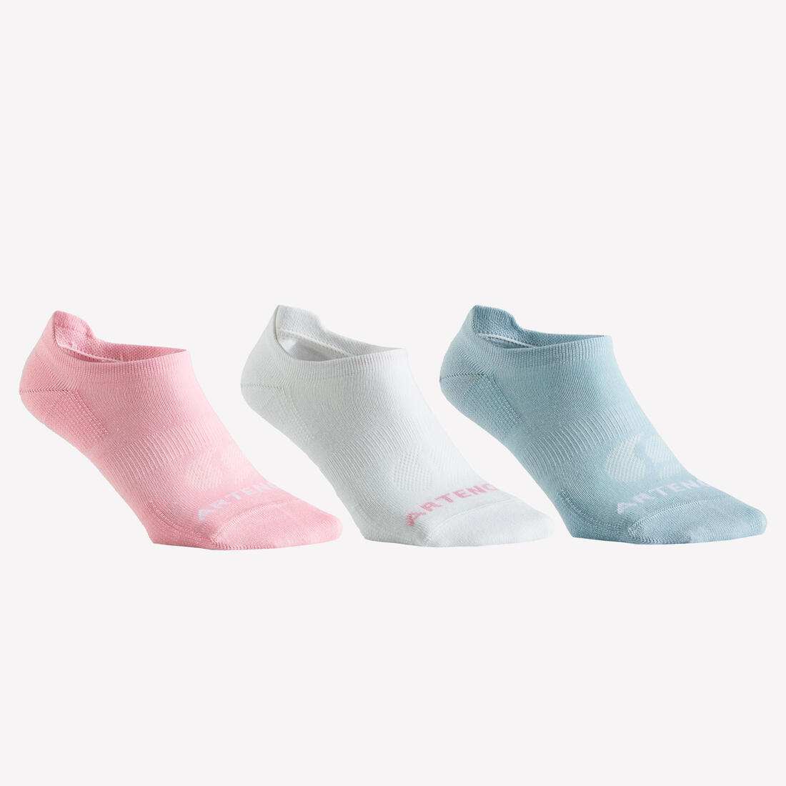 CHAUSSETTES DE SPORT BASSES ARTENGO RS 160 LOT DE 3