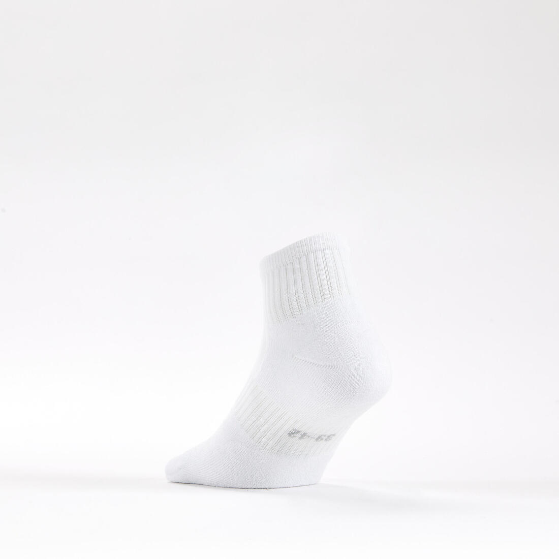 CHAUSSETTES DE SPORT MI-HAUTES ARTENGO RS 500 LOT DE 3